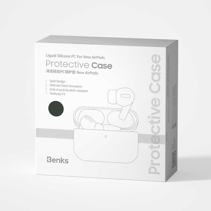 Benks Liquid Airpods 3 Kılıf Silikon PC Kılıf - 9 Benks Liquid Airpods 3 Kılıf Silikon PC Kılıf - 9